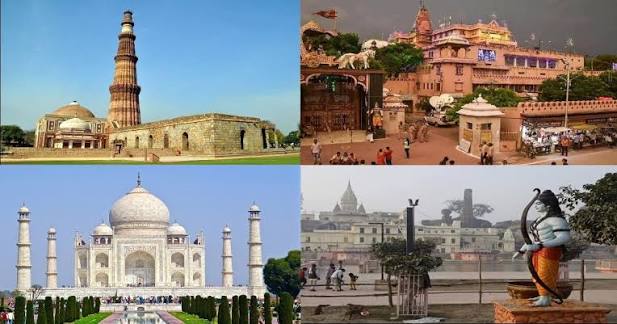 Dilhi Mathura Agra Ayodhya Varanasi