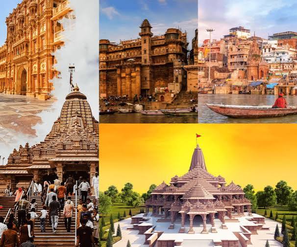 Varanasi Prayagraj Ayodhya Lumbini Pokhara Muktinath Kathmandu janakpur